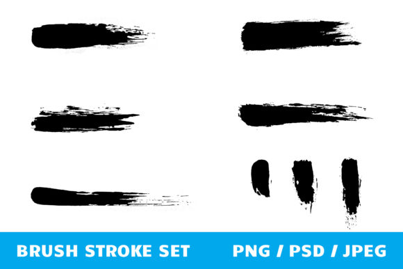 Choosing Between Ink Brush Stroke Sets and Grunge Stroke Sets for Professional Design Work