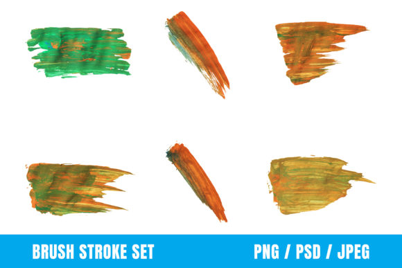 Colorful Stroke Set for Creative Designs