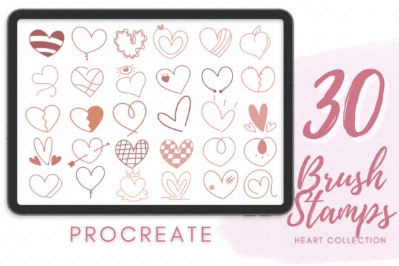 Evaluating the Practical Value of Procreate Brush Stamps Heart Cute for Digital Designers