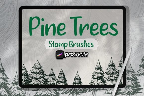 Mastering Digital Forestry: A Deep Dive into the Nature Pine Tree Brush Stamp