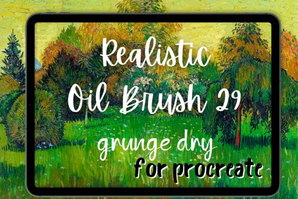 Mastering Texture: A Practical Look at the Procreate Oil Brush 29 Grunge Dry