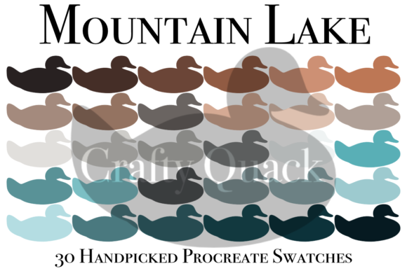Mastering the Mountain Lake Procreate Color Palette: A Guide to Natural Digital Art