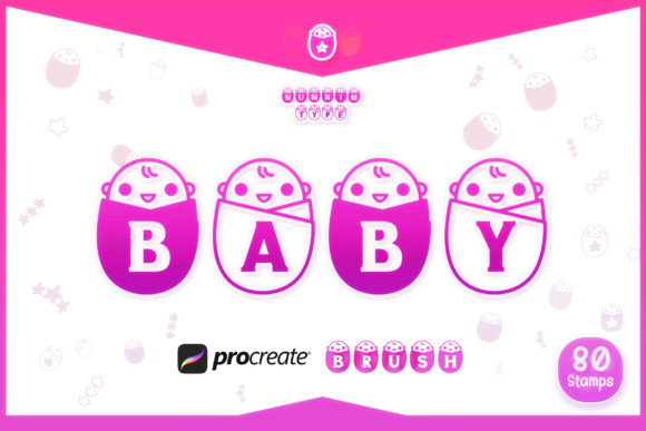 Procreate Brush Baby Kids Alphabet A-Z Guide