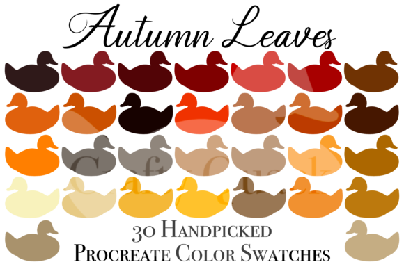 Strategic Color Selection: Maximizing the Value of Autumn Leaves Procreate Color Swatches