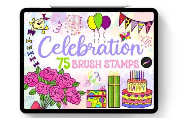 Unlocking Digital Joy: A Complete Guide to Using Celebration Brush Stamps in Procreate