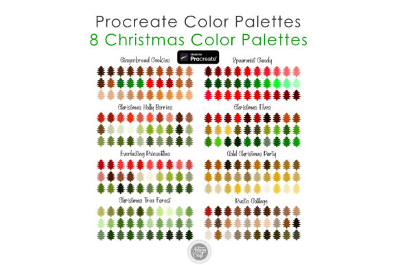 Unlocking Holiday Creativity with the Procreate Christmas Color Palette